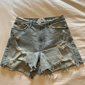 Curve Love High Rise 4 Inch Mom Shorts